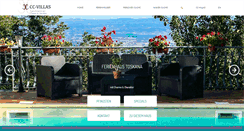 Desktop Screenshot of cc-villas.com